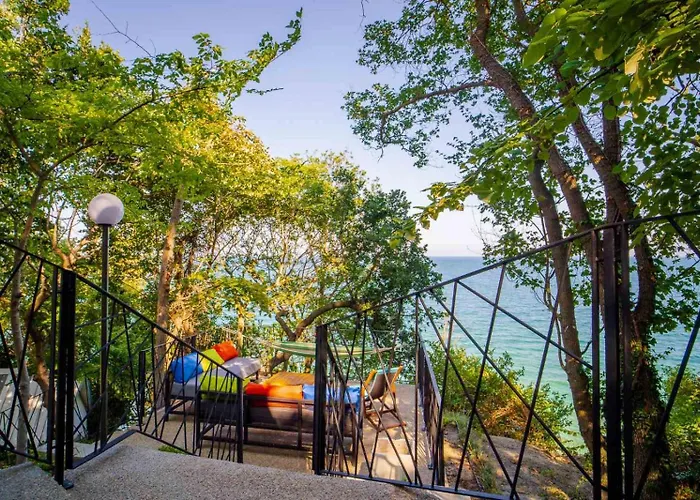 къщички синьо лято, черноморец - - Blue Summer Casa de Férias *