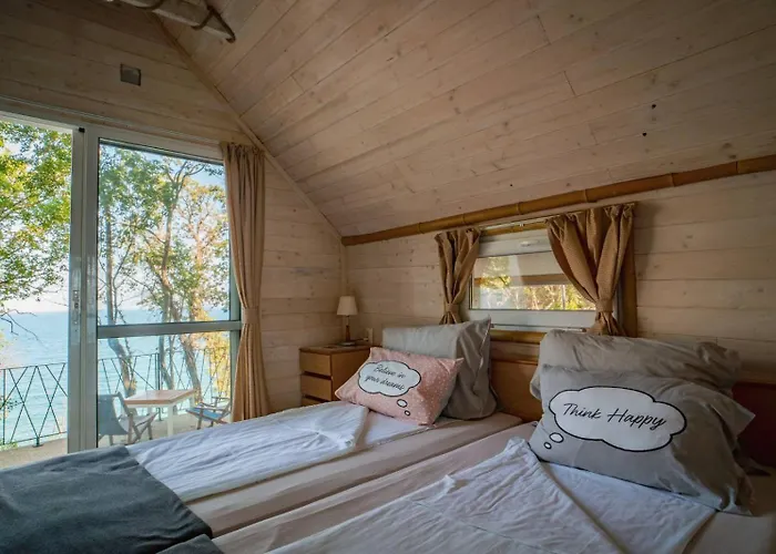 къщички синьо лято, черноморец - - Blue Summer Casa de Férias *