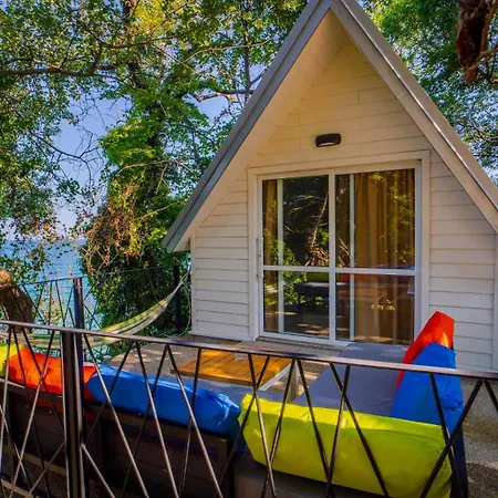 къщички синьо лято, черноморец - Blue Summer Houses, Chernomorets Ferienhaus Warna