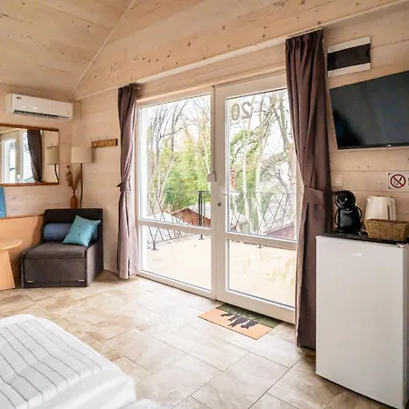къщички синьо лято, черноморец - Blue Summer Houses, Chernomorets Ferienhaus