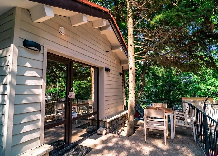 къщички синьо лято, черноморец - - Blue Summer Сasa de vacaciones