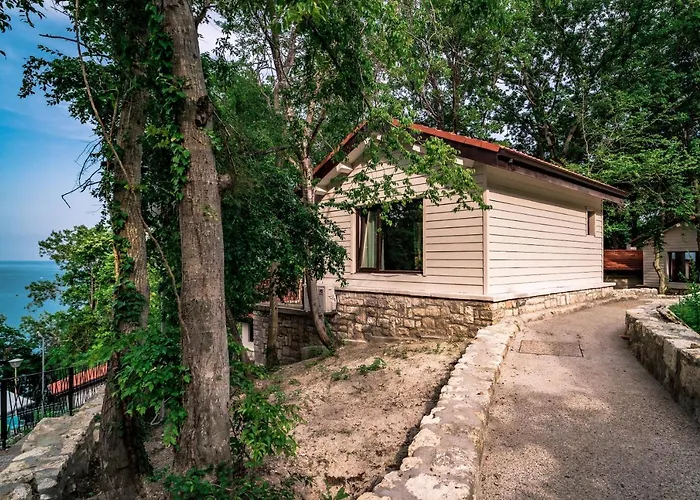 къщички синьо лято, черноморец - - Blue Summer Сasa de vacaciones