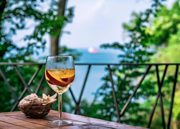 къщички синьо лято, черноморец - - Blue Summer Сasa de vacaciones