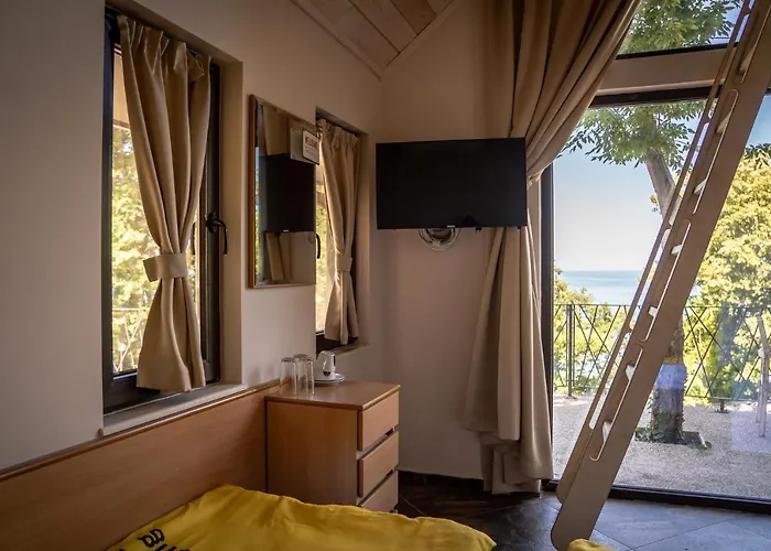 къщички синьо лято, черноморец - - Blue Summer Сasa de vacaciones Varna